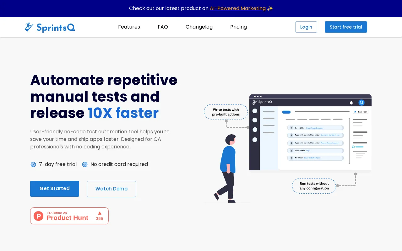 SprintsQ — preview screenshot