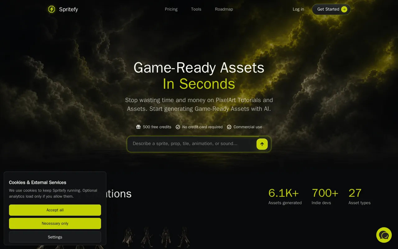 Spritefy — preview screenshot