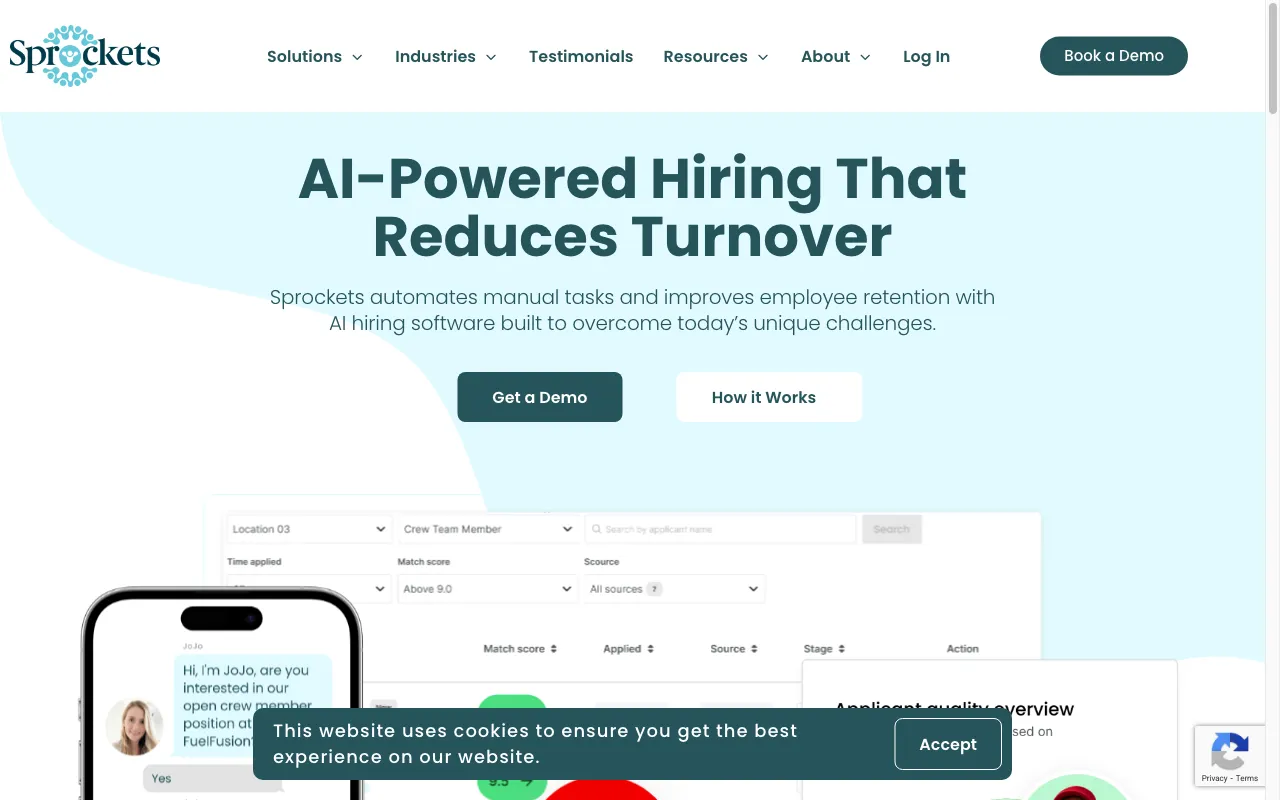 sprockets.ai — preview screenshot