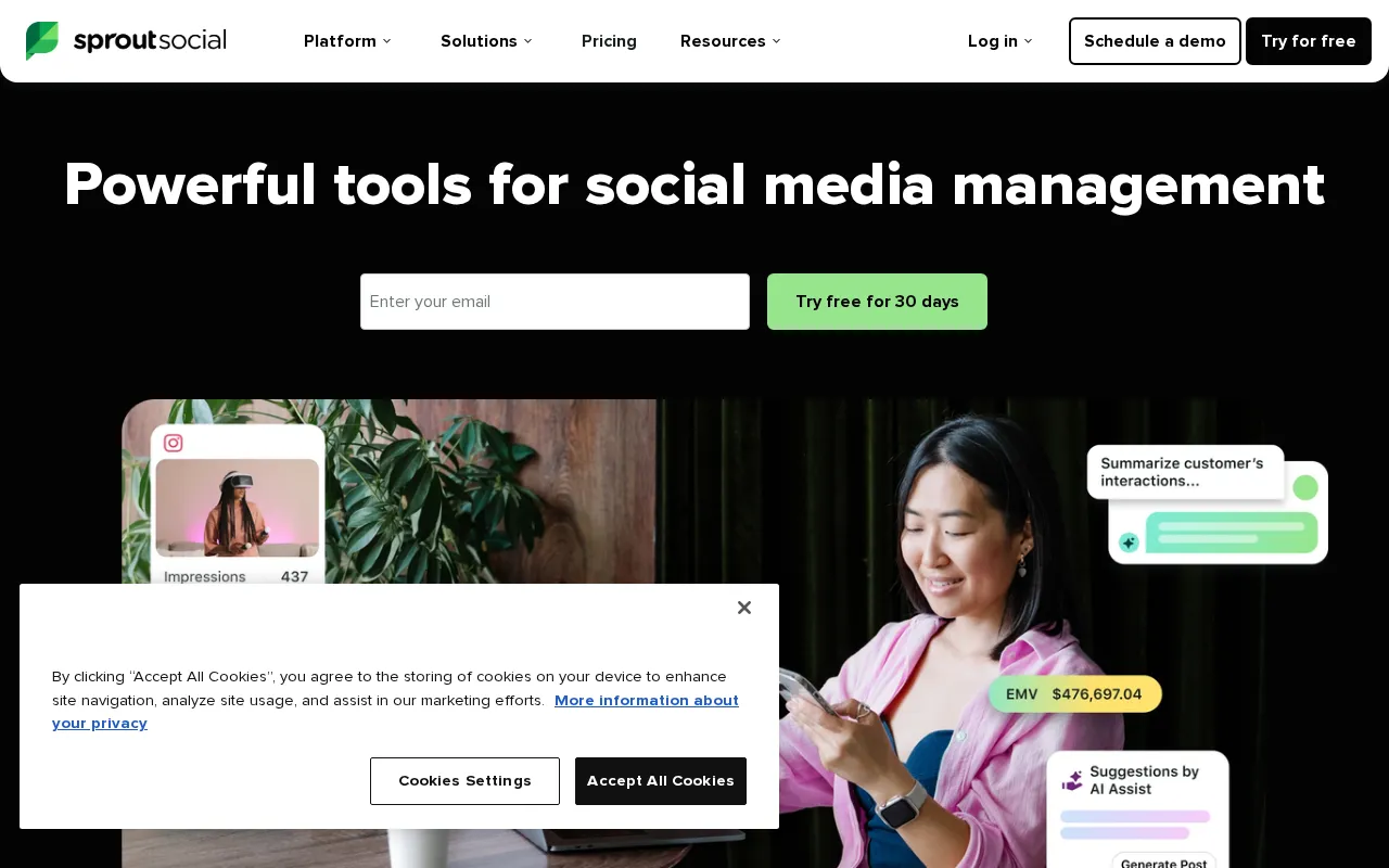 Sprout Social — preview screenshot