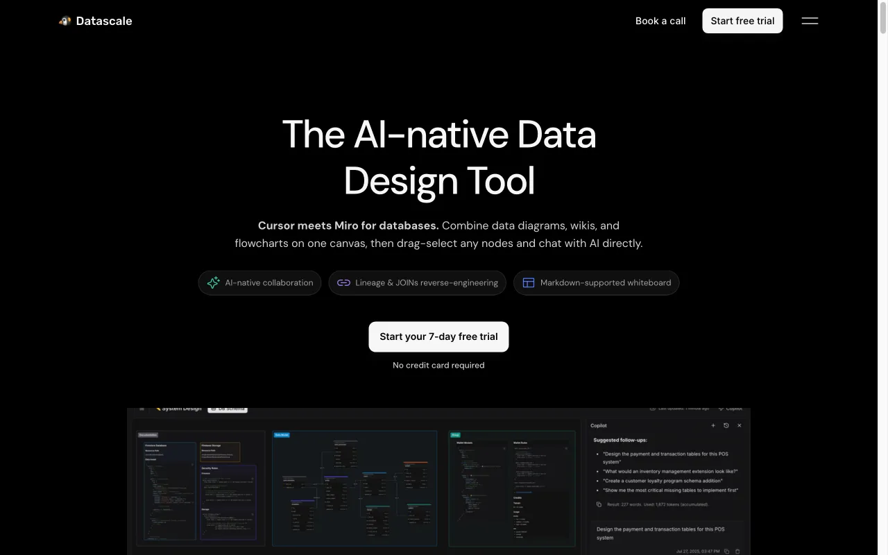 Datascale — preview screenshot