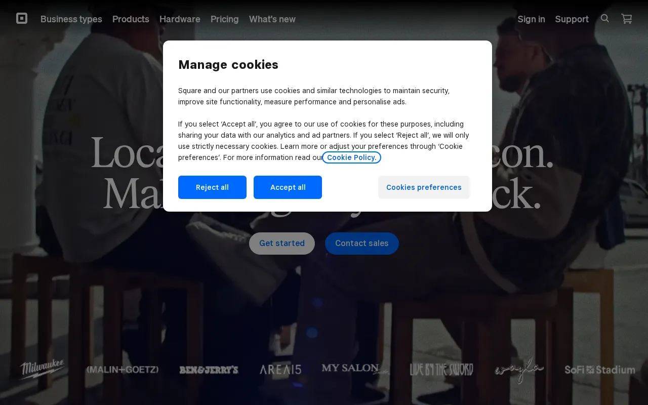 Squareup — preview screenshot