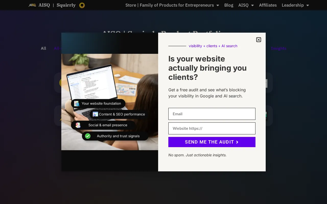 Squirrly SEO — preview screenshot
