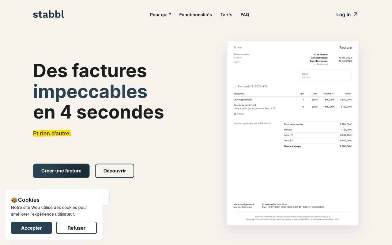 Stabbl — preview screenshot