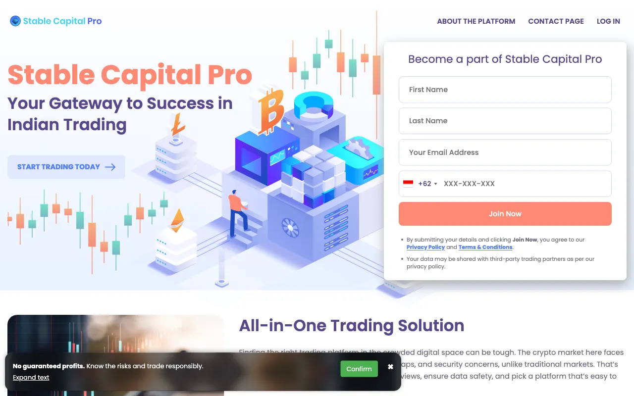 Stable capital pro — preview screenshot
