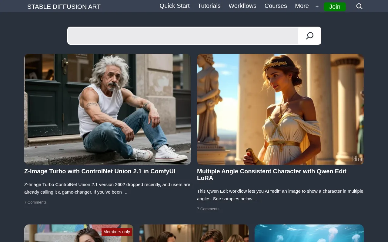 Stable Diffusion Art — preview screenshot