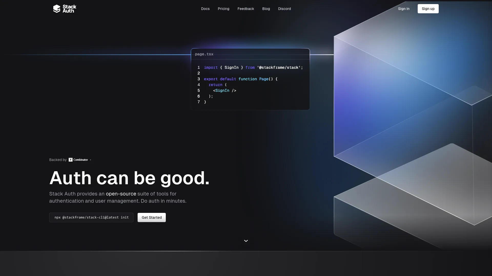 Stack Auth — preview screenshot