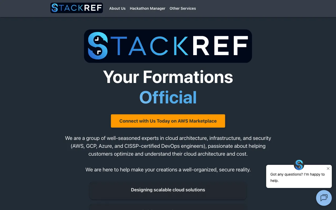 StackRef — preview screenshot