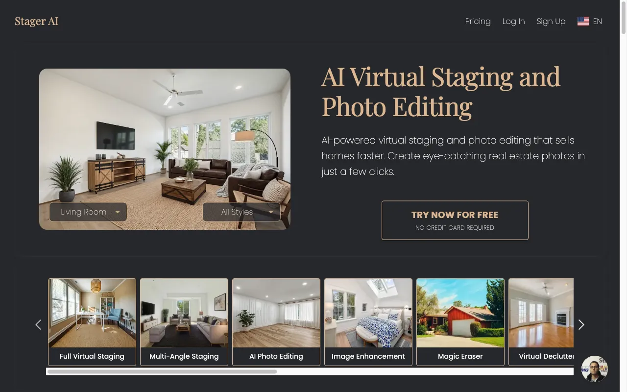 Stager AI — preview screenshot