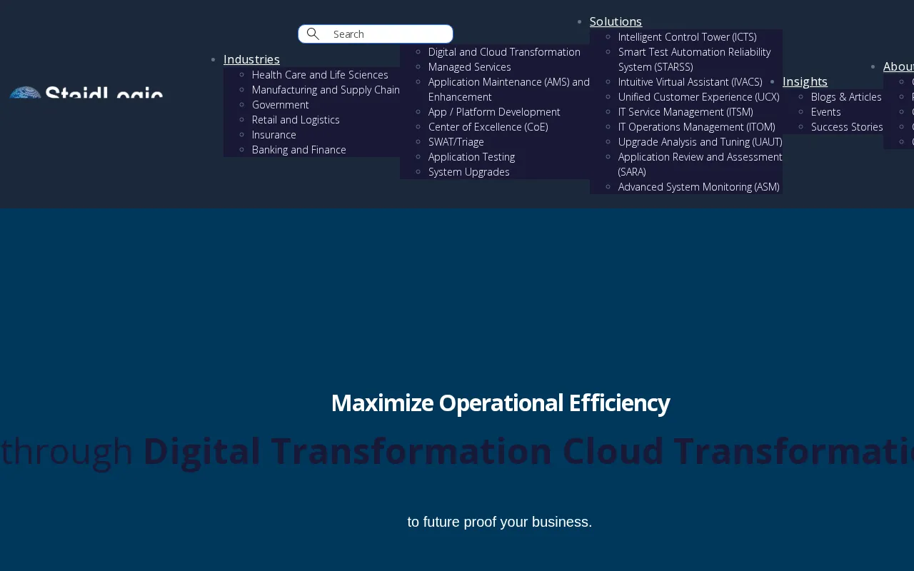 StaidLogic Intuitive Virtual Assistant for Customer Service — preview screenshot
