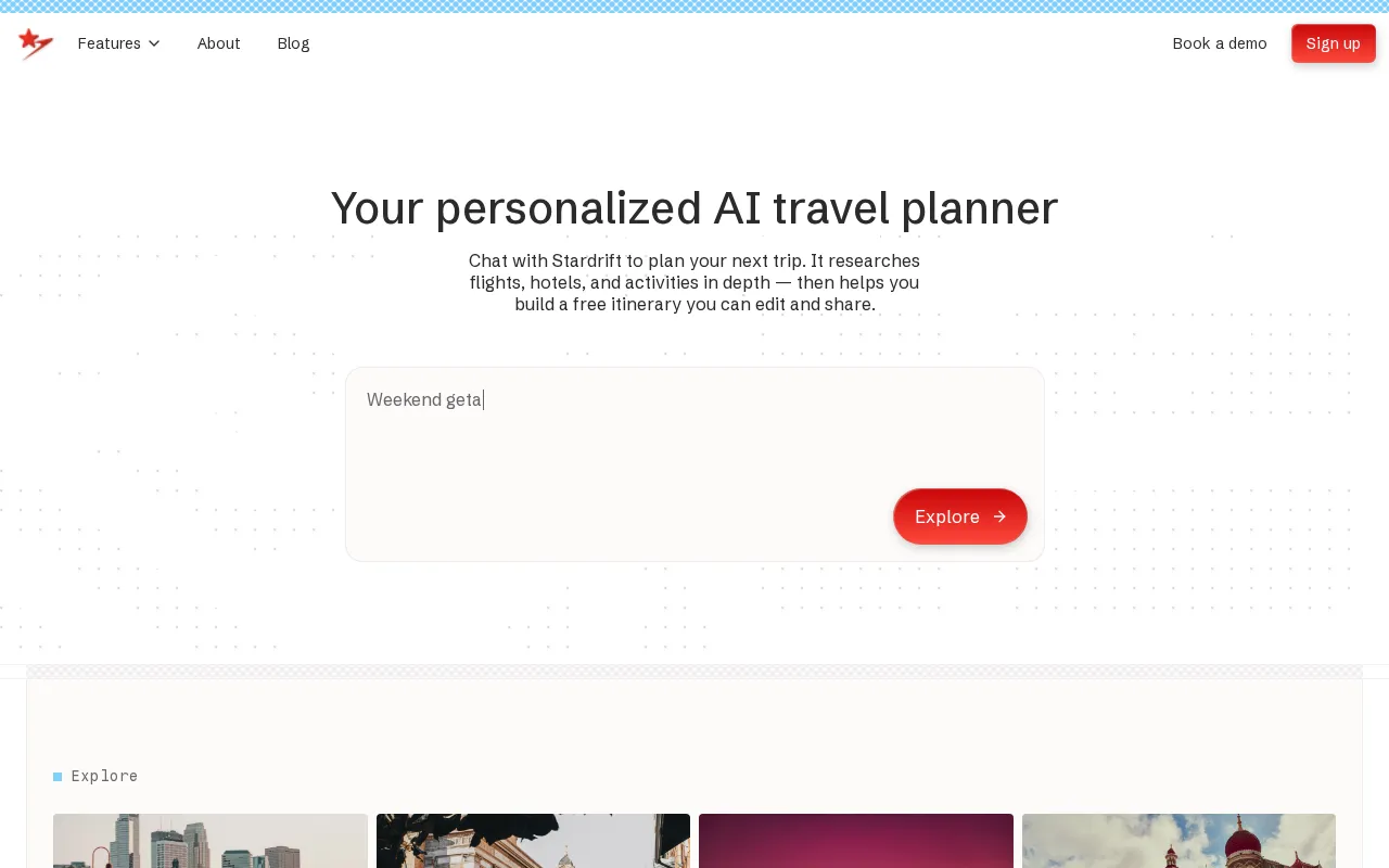 StarDrift.ai — preview screenshot