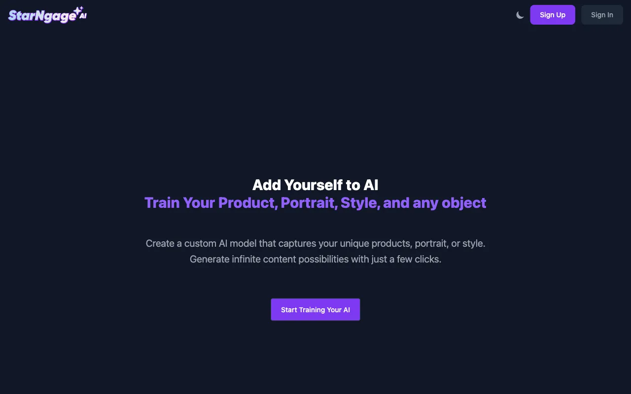 StarNgage AI — preview screenshot