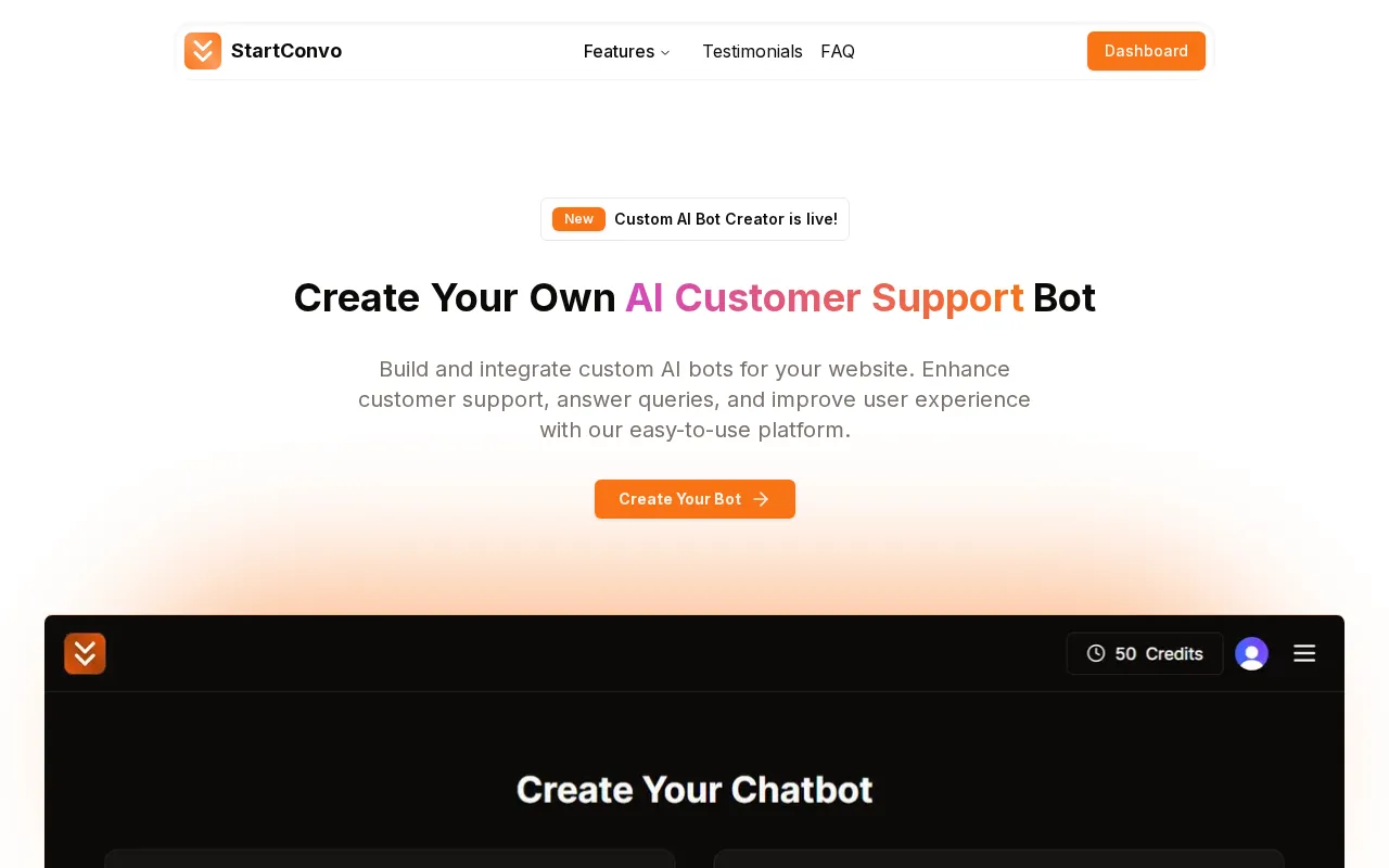 StartConvo — preview screenshot