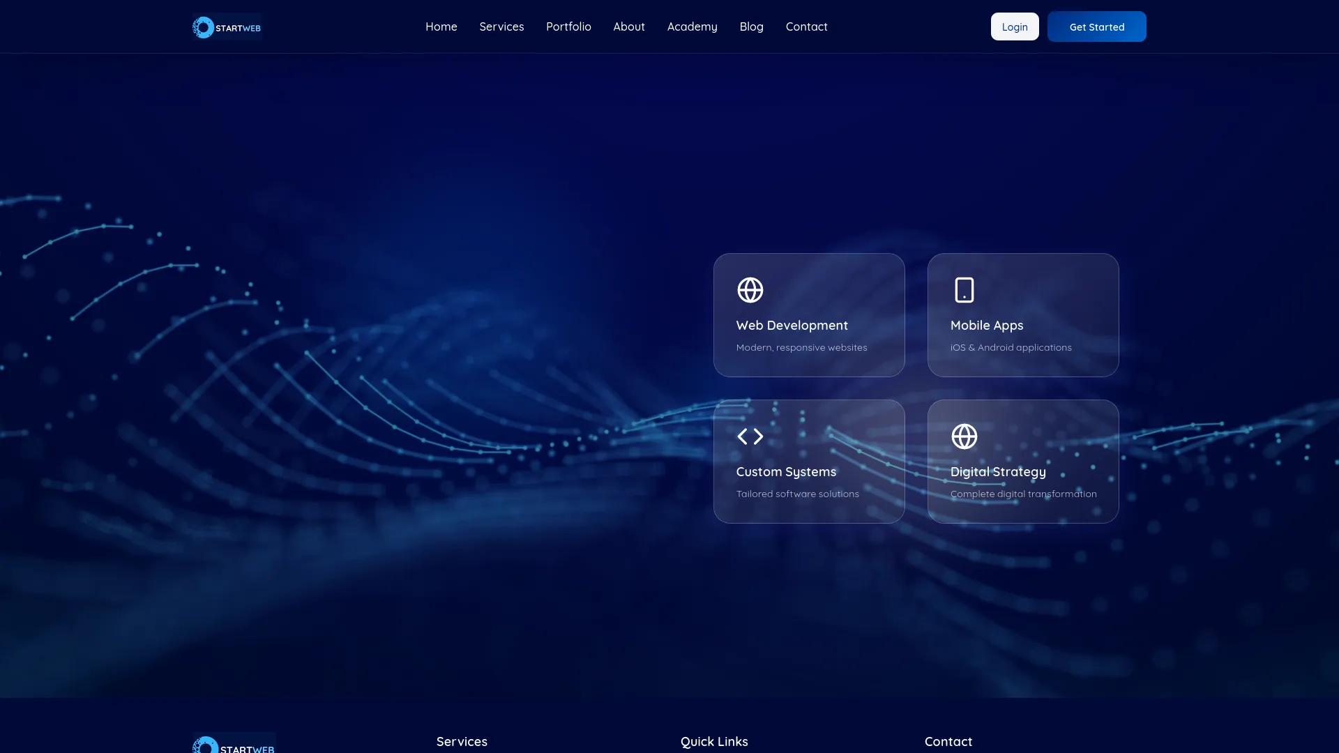 StartWeb Africa — preview screenshot