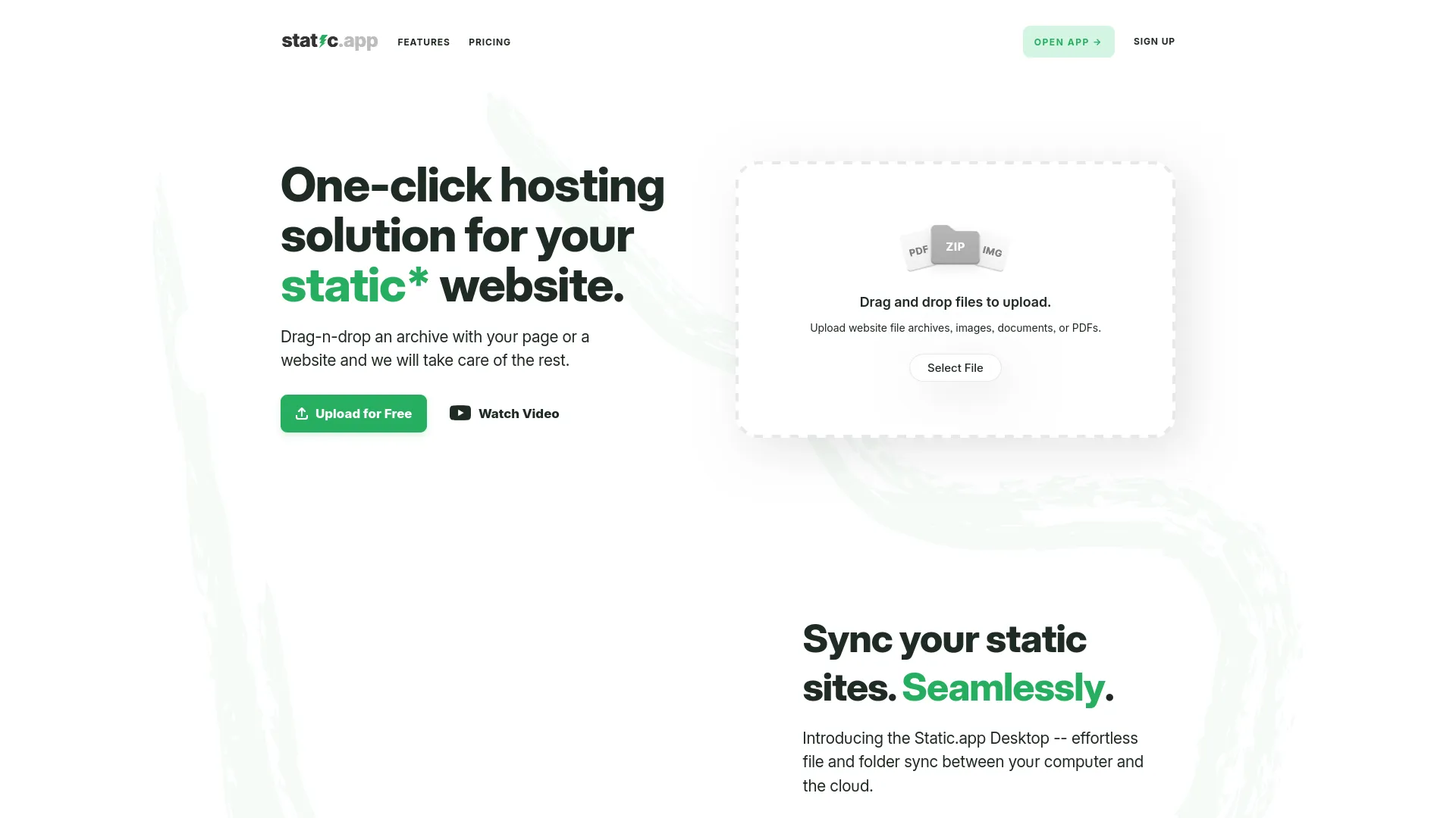 Static.app — preview screenshot