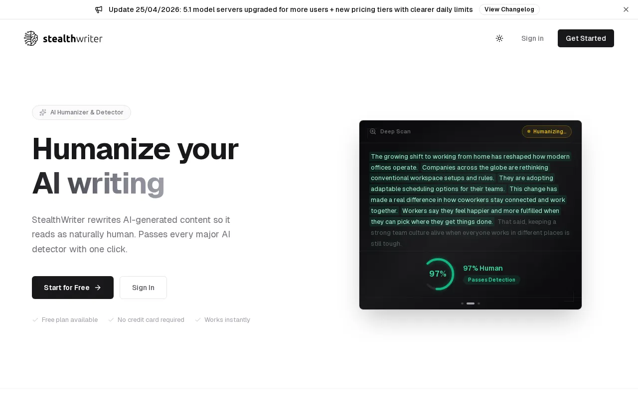 Stealthwriter — preview screenshot