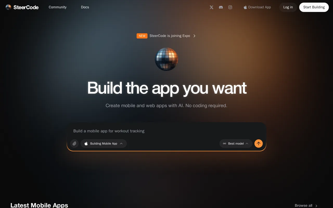 Steercode by LangChain — preview screenshot