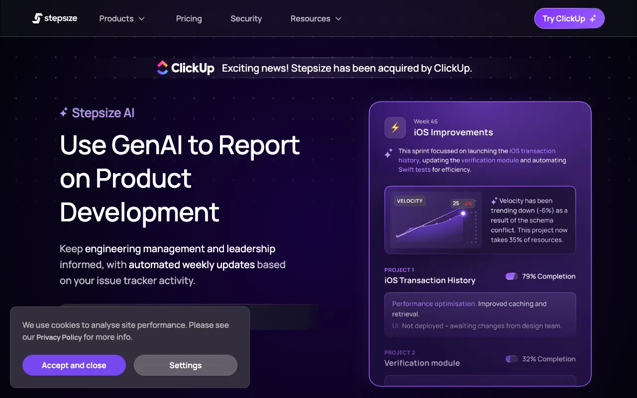 stepsize.com — preview screenshot