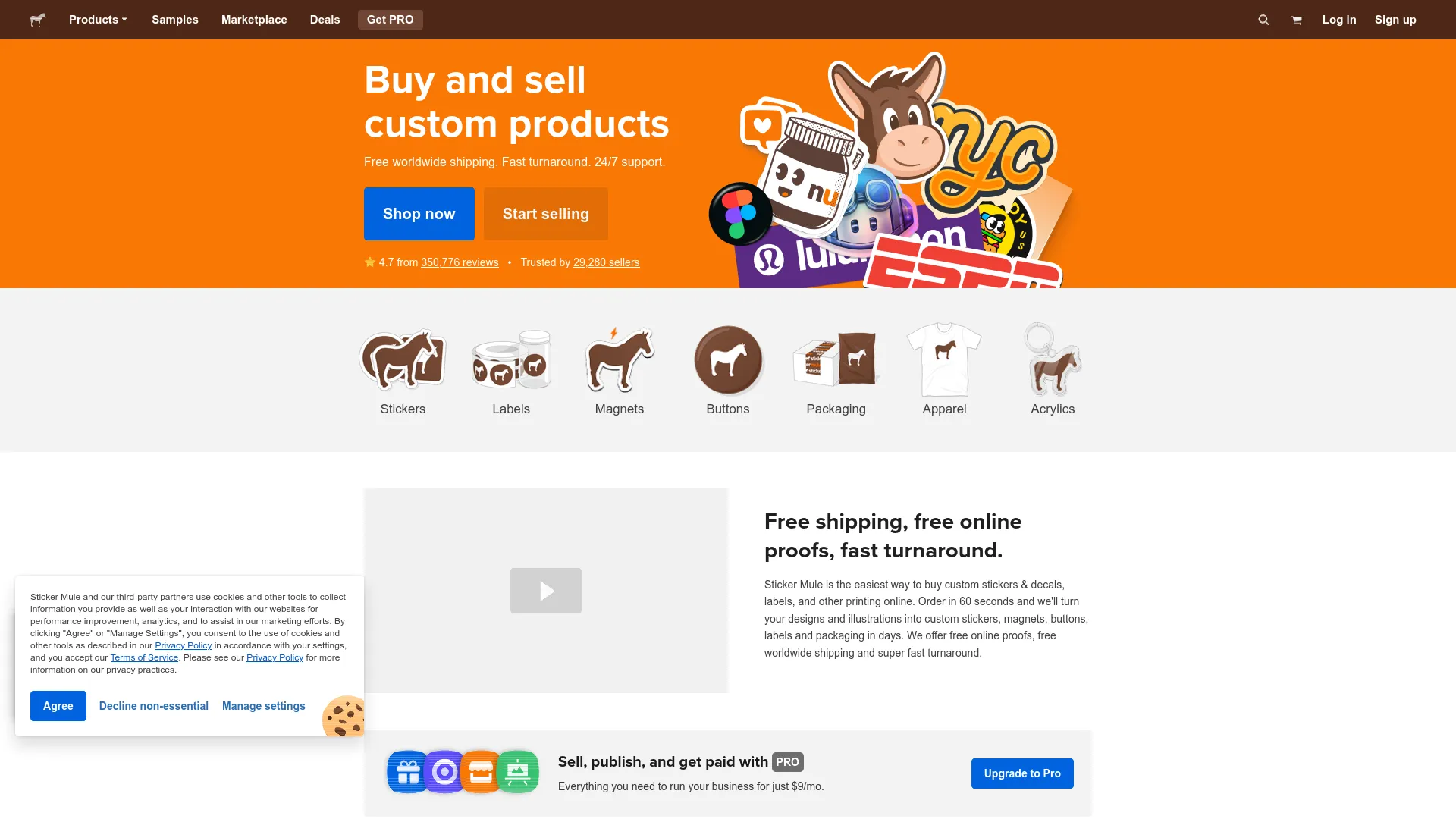 Sticker Mule — preview screenshot