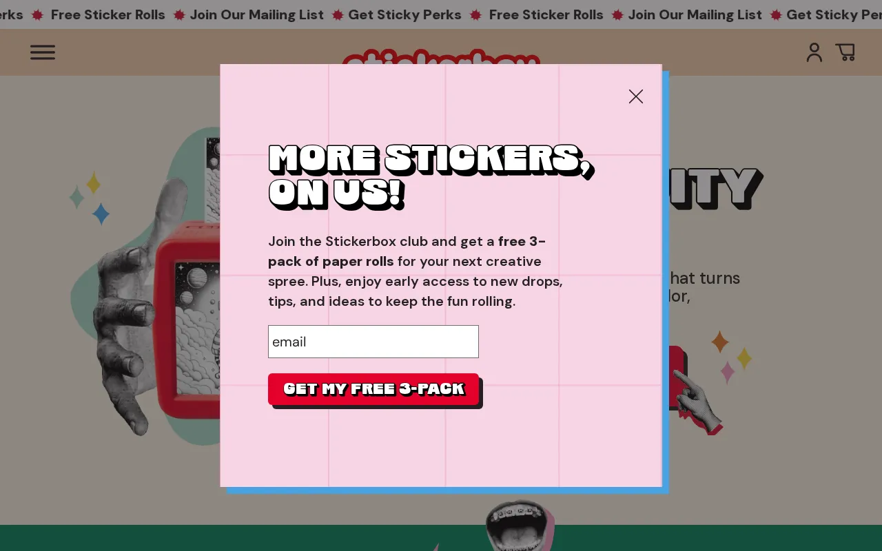 Stickerbox — preview screenshot