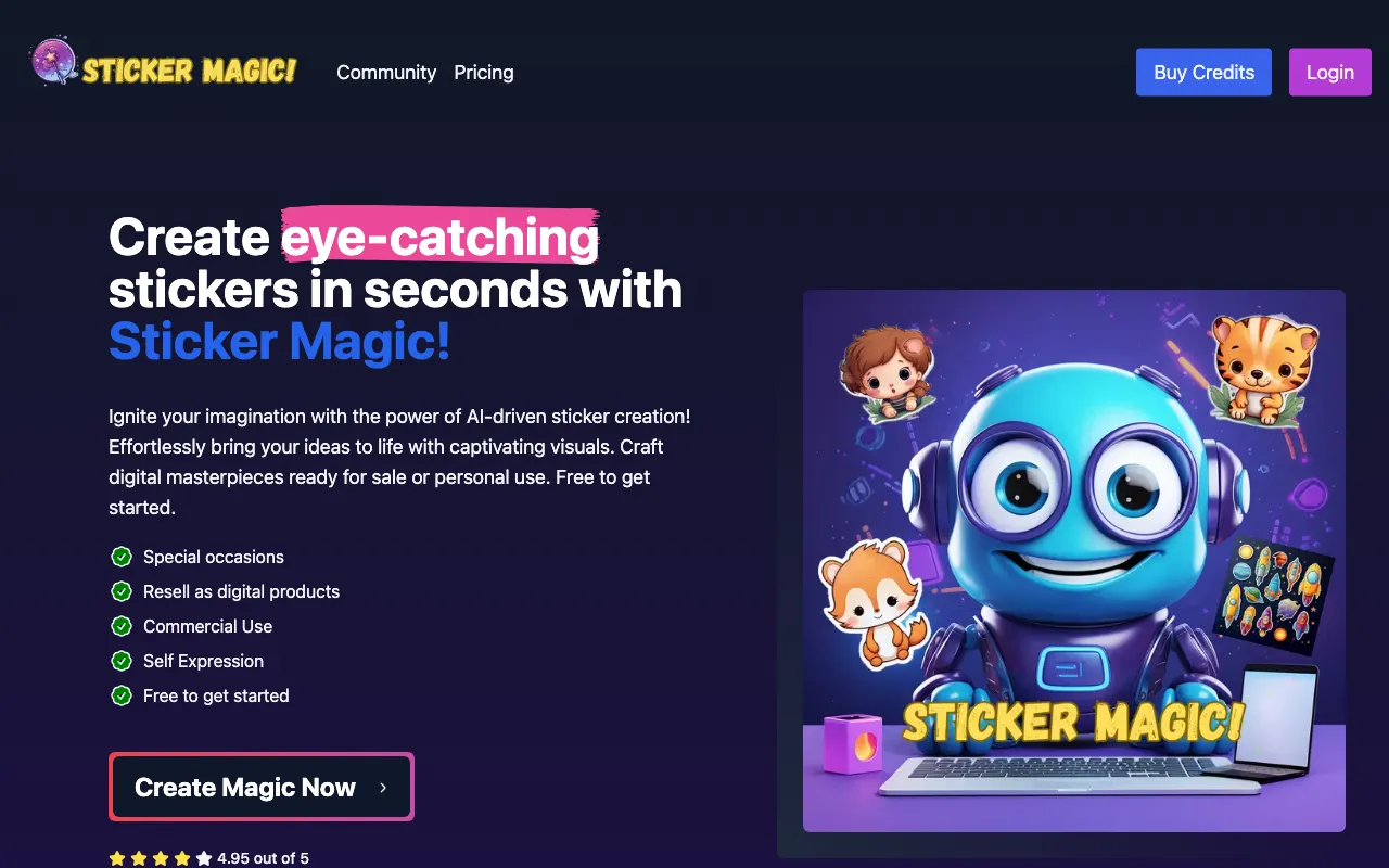 Sticker Magic — preview screenshot