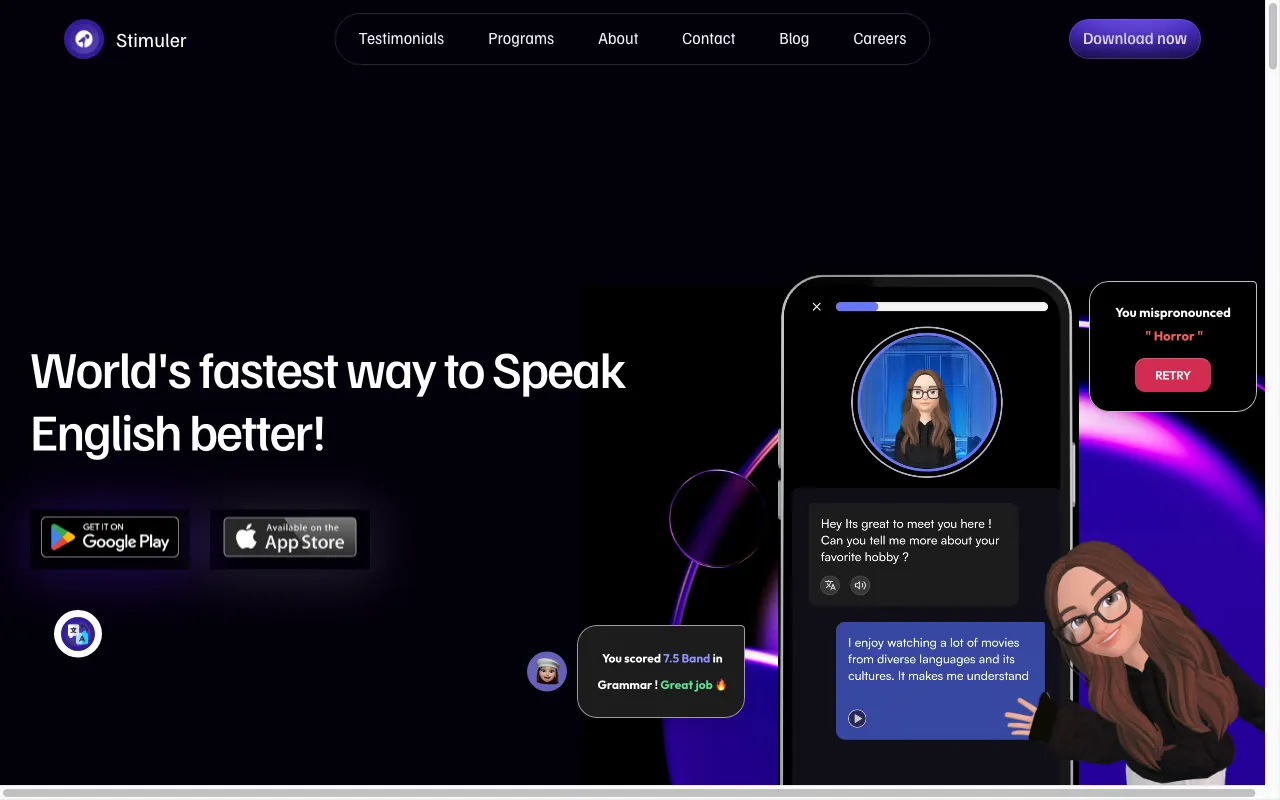 Stimuler — preview screenshot