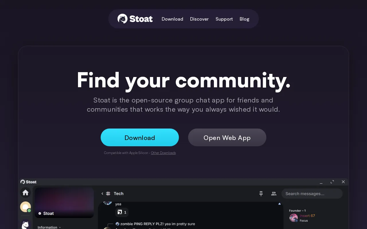 Stoat — preview screenshot