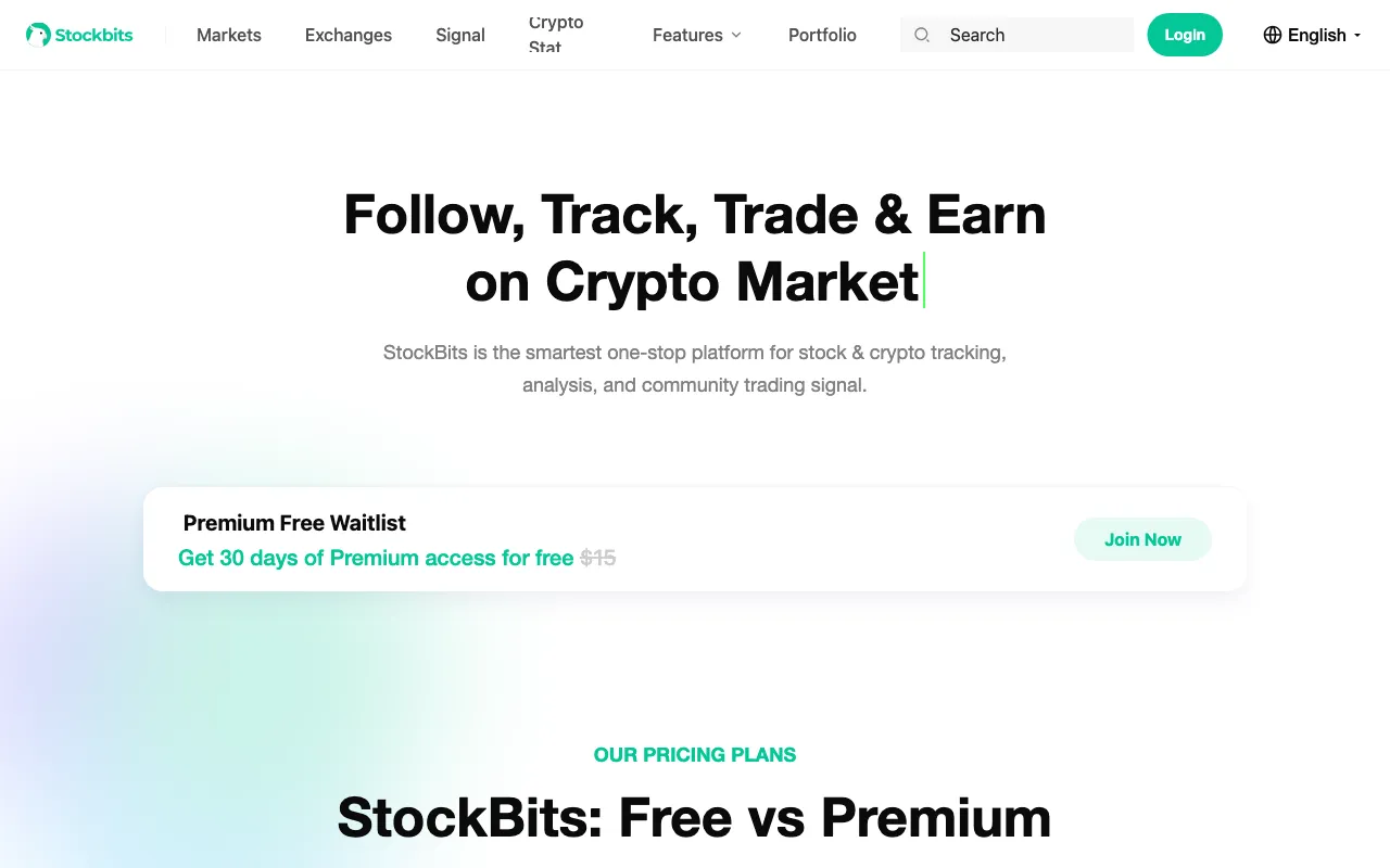 StockBits.AI — preview screenshot