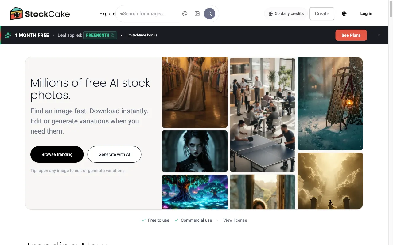 StockCake — preview screenshot