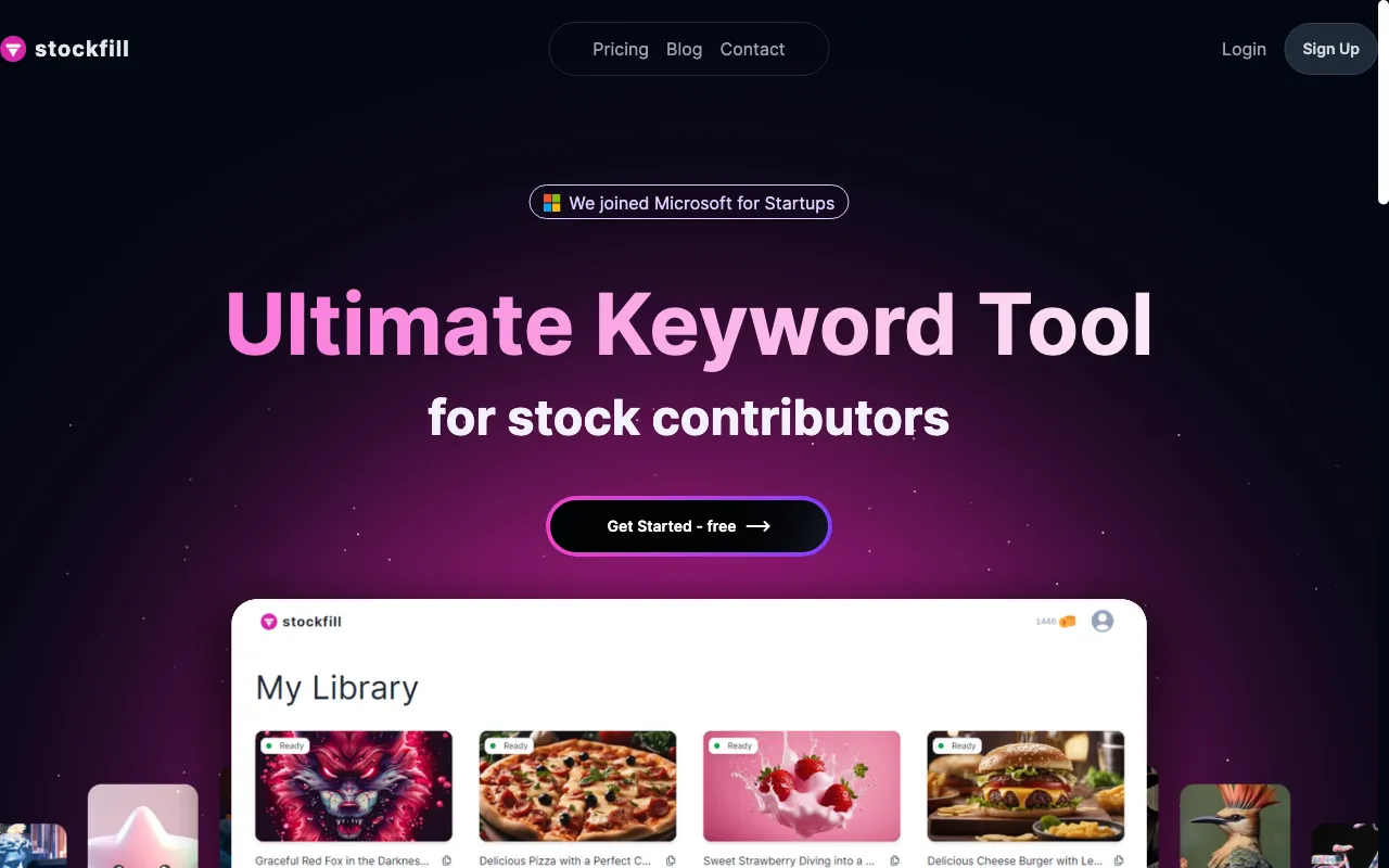 Stockfill — preview screenshot