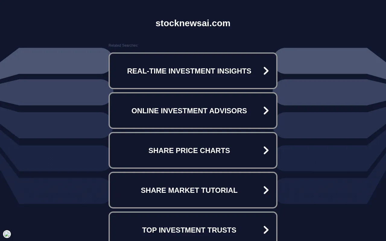 Stocknews AI — preview screenshot
