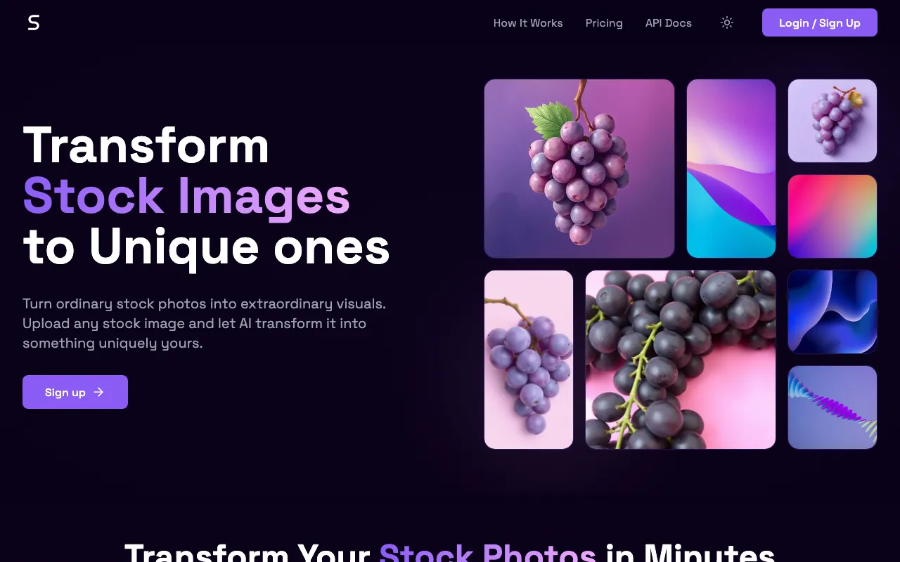 StockPhoto — preview screenshot