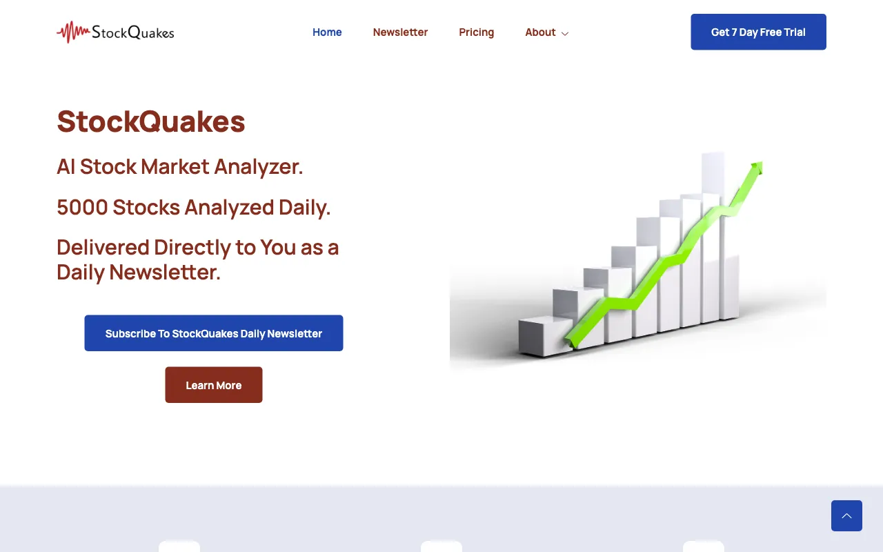 StockQuakes — preview screenshot