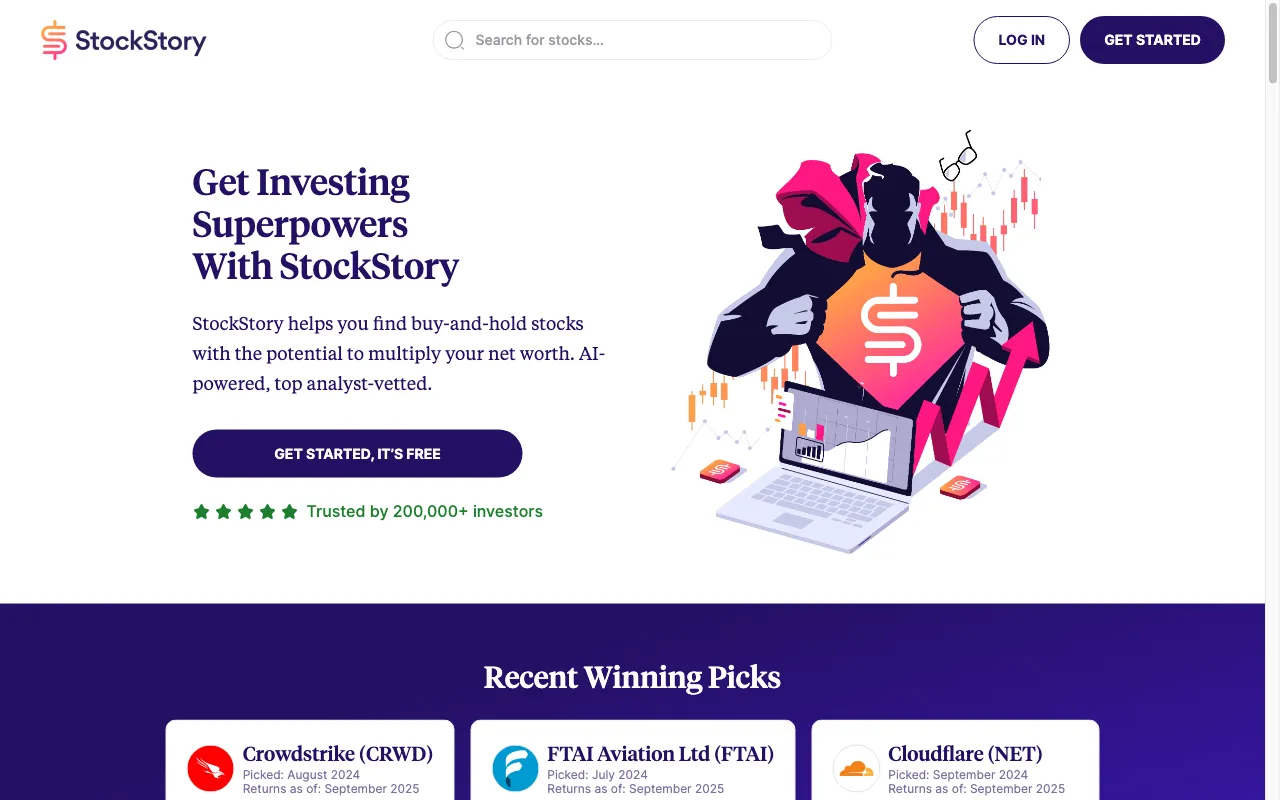 StockStory — preview screenshot