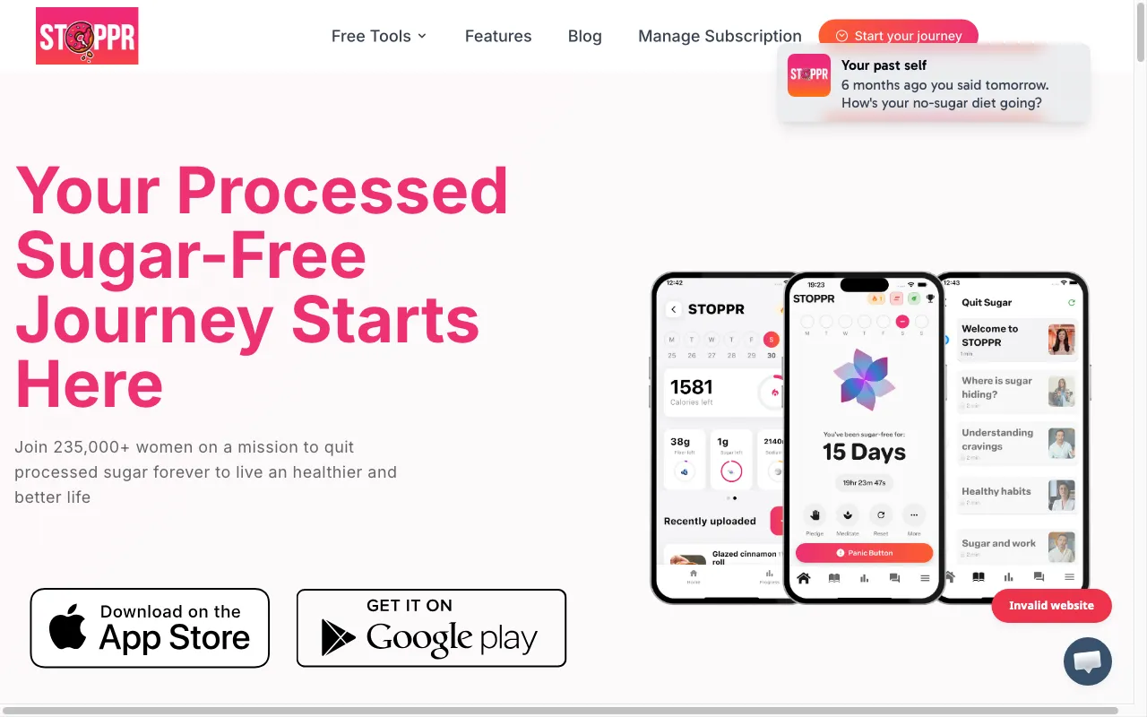 Stoppr — preview screenshot