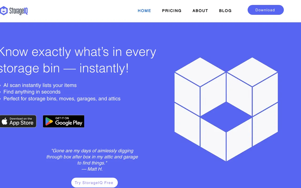 StorageIQ — preview screenshot
