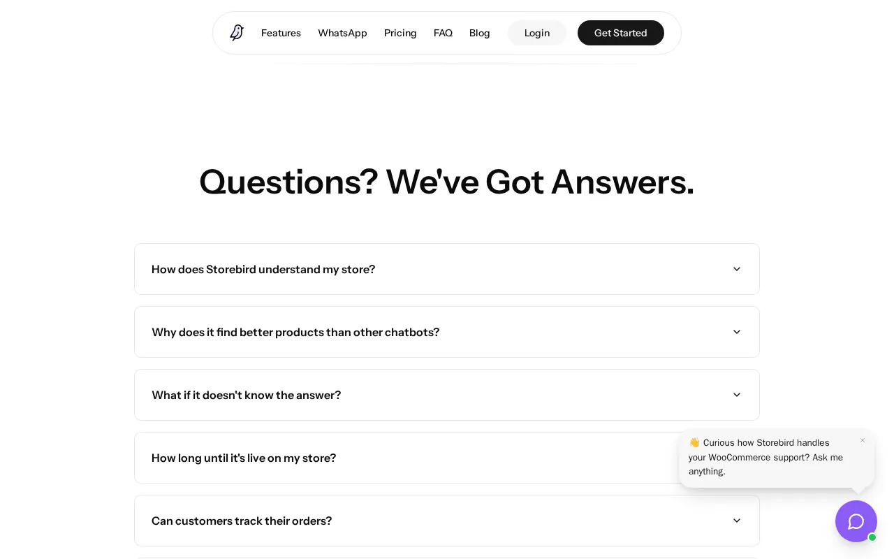 Storebird — preview screenshot