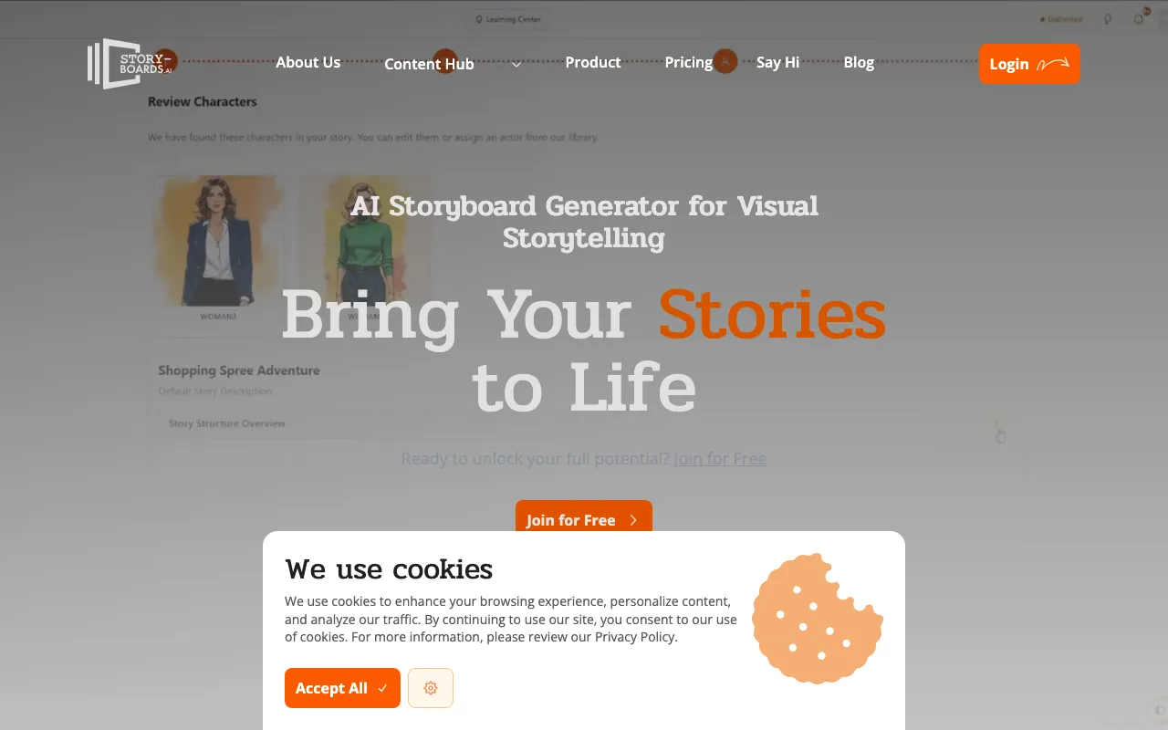 story-boards.ai — preview screenshot