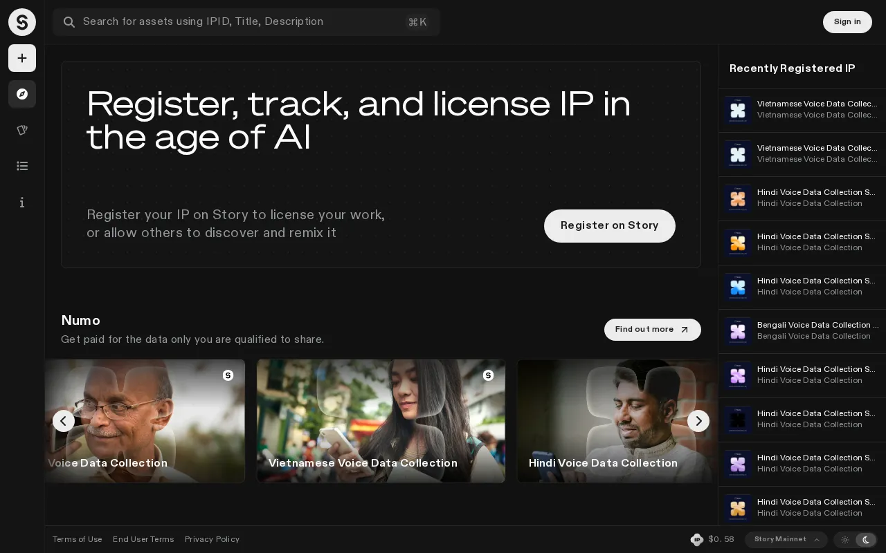 Story Foundation — preview screenshot