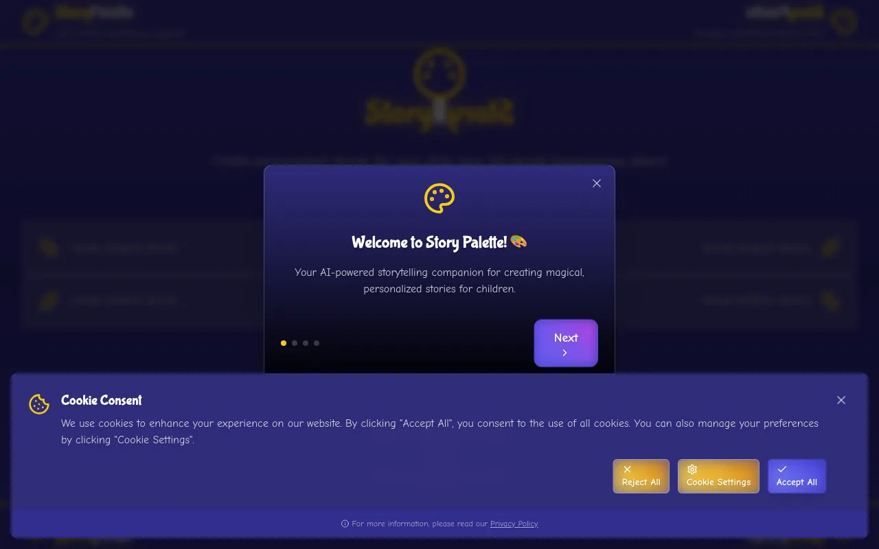Story Palette — preview screenshot