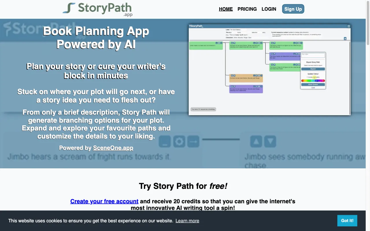 Story Path — preview screenshot