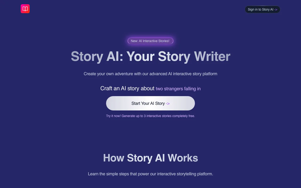 storyai.cc — preview screenshot