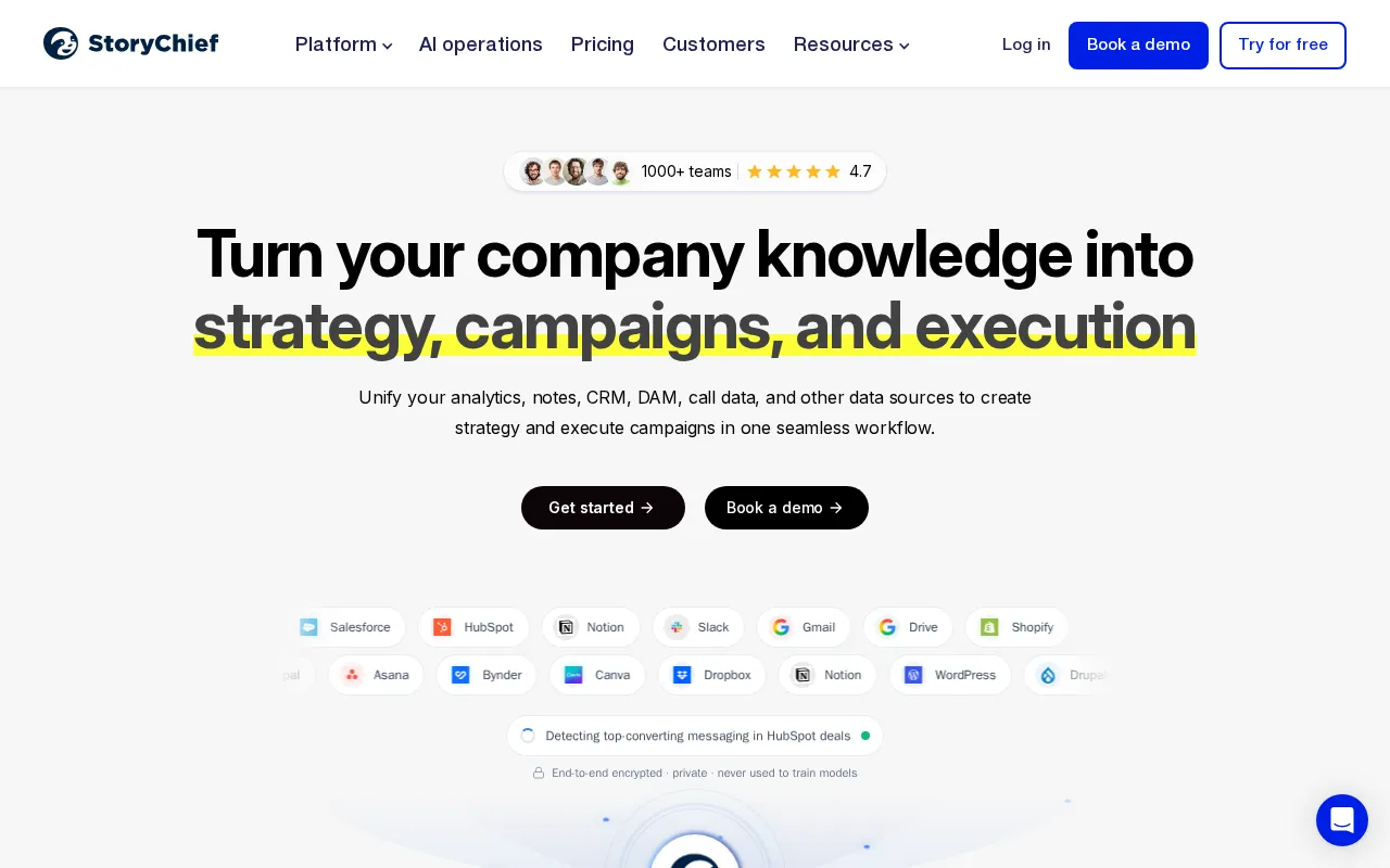 StoryChief — preview screenshot