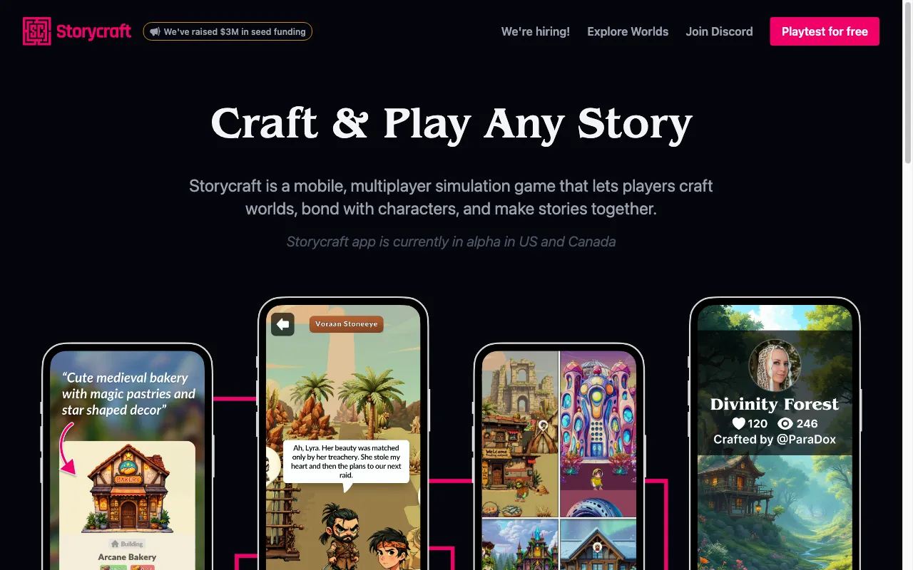 Storycraft — preview screenshot