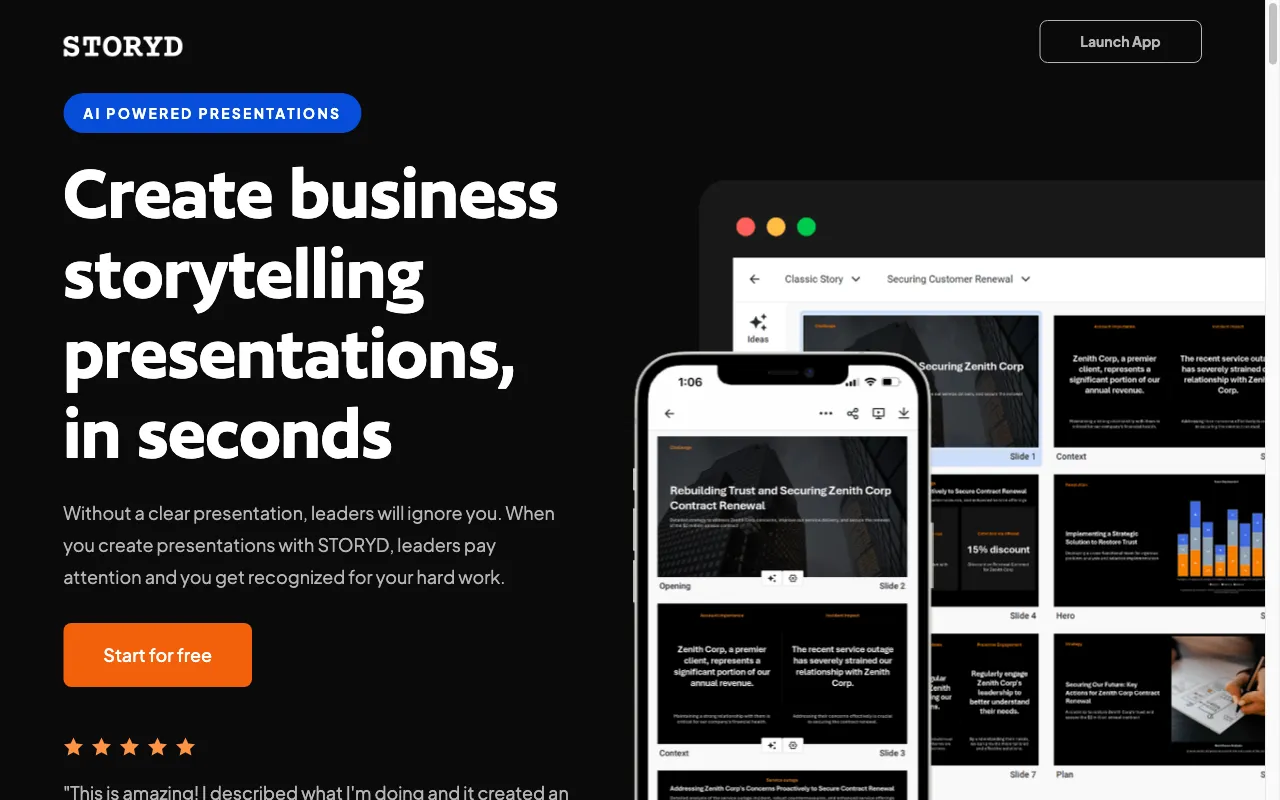 STORYD — preview screenshot