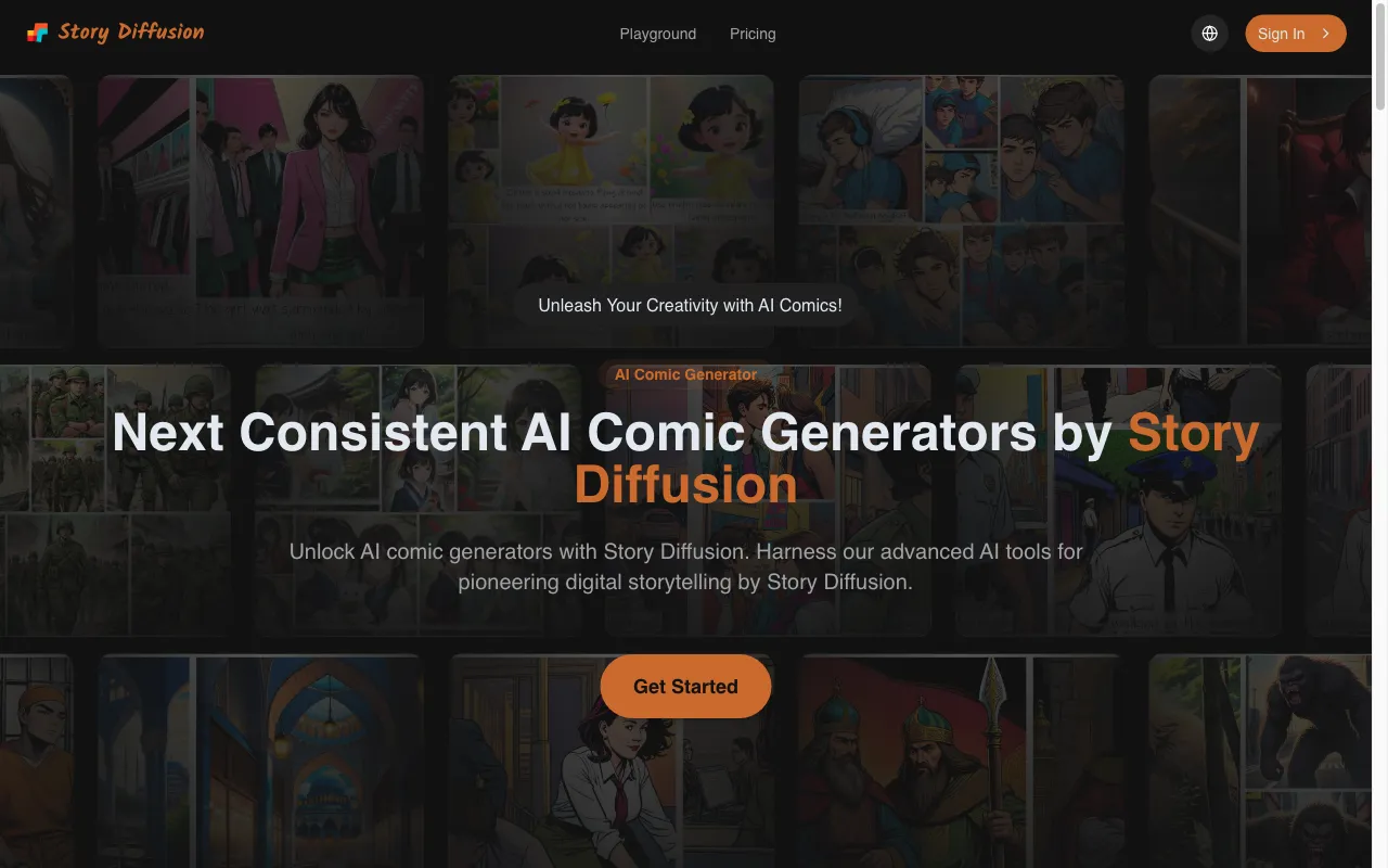 StoryDiffusion — preview screenshot