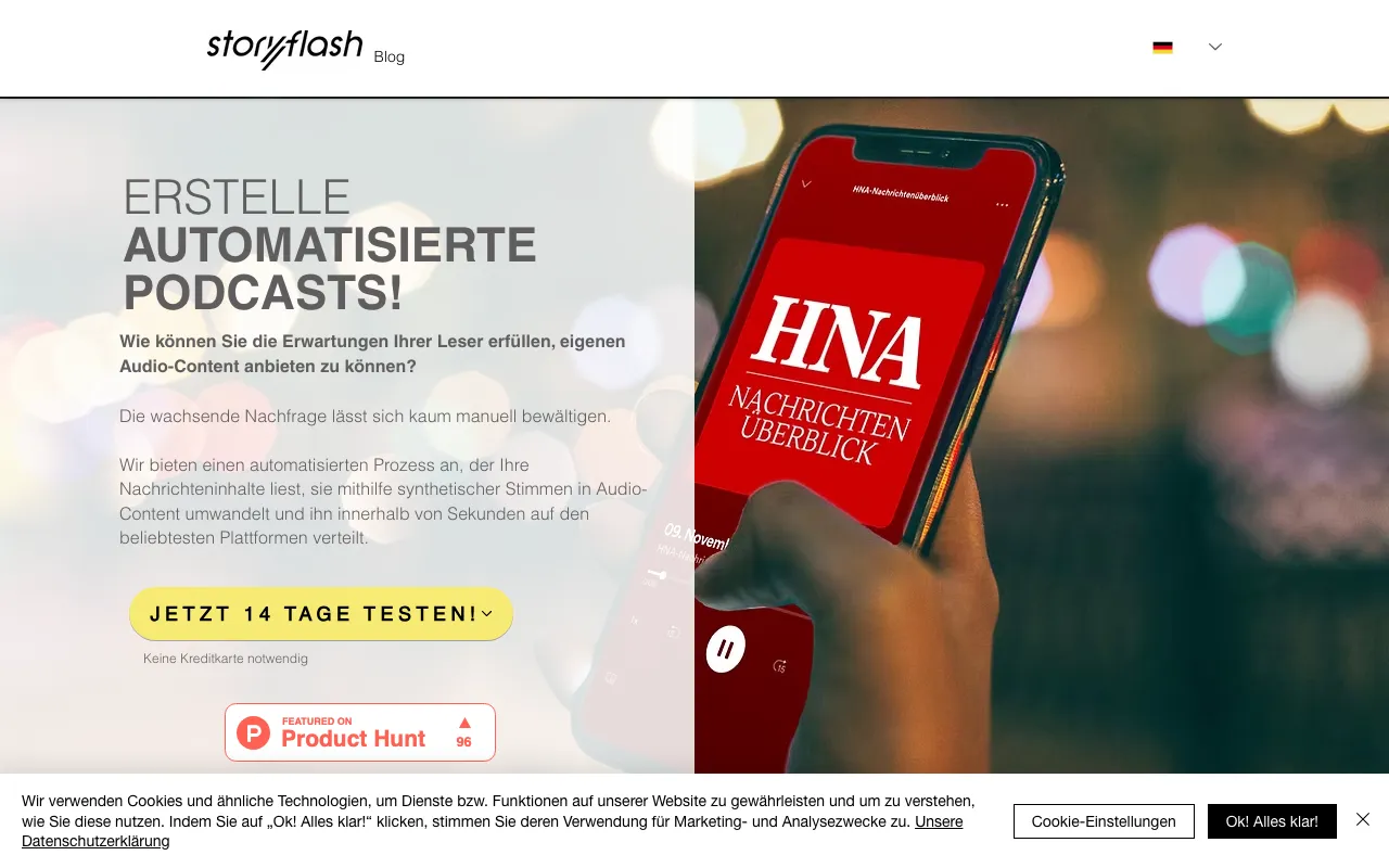 storyflash Audio Suite — preview screenshot
