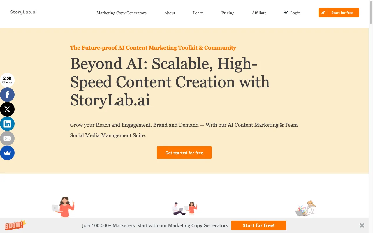 StoryLab.ai — preview screenshot