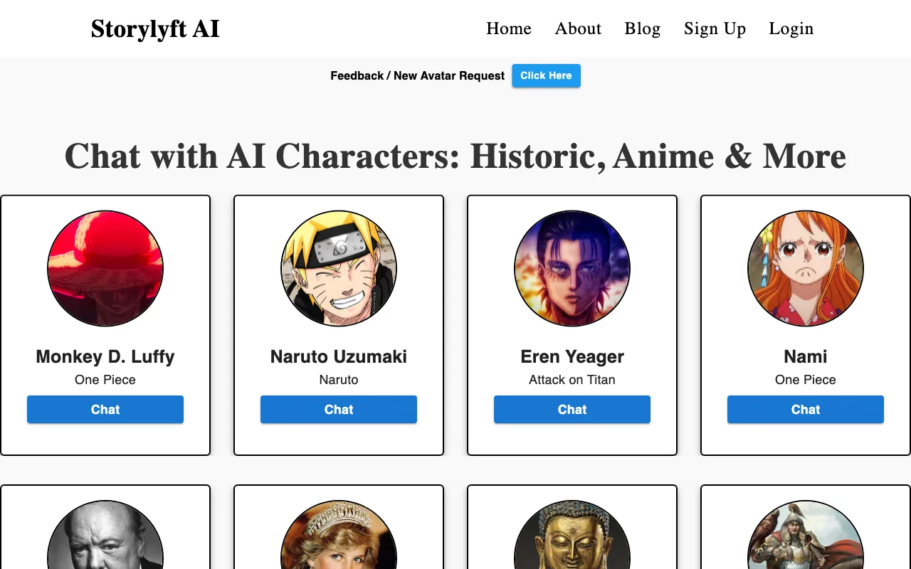 Storylyft — preview screenshot