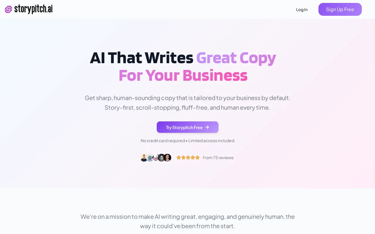 Storypitch.ai — preview screenshot